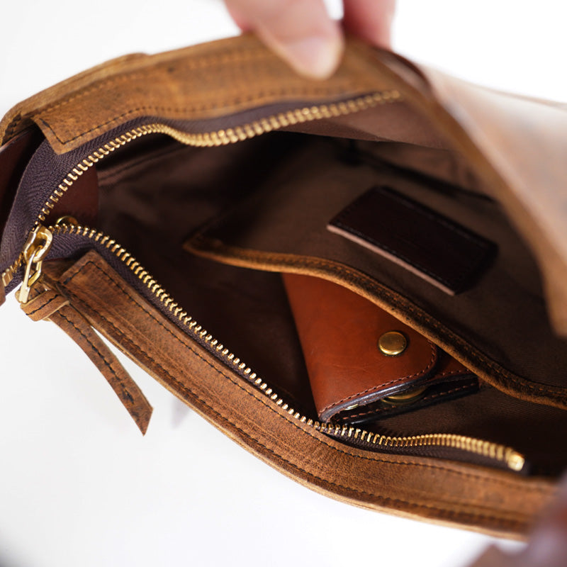 SLOW Kudu - Latch Shoulder Bag -