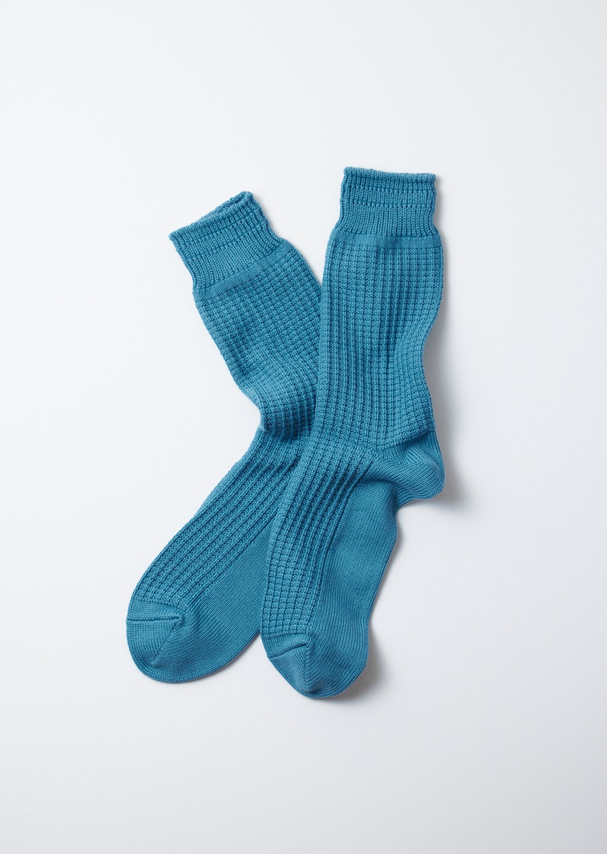 RoToTo COTTON WAFFLE CREW SOCK