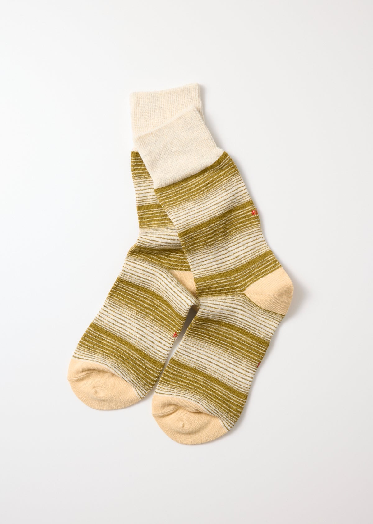 RoToTo HORIZONTAL STRIPE CREW SOCKS