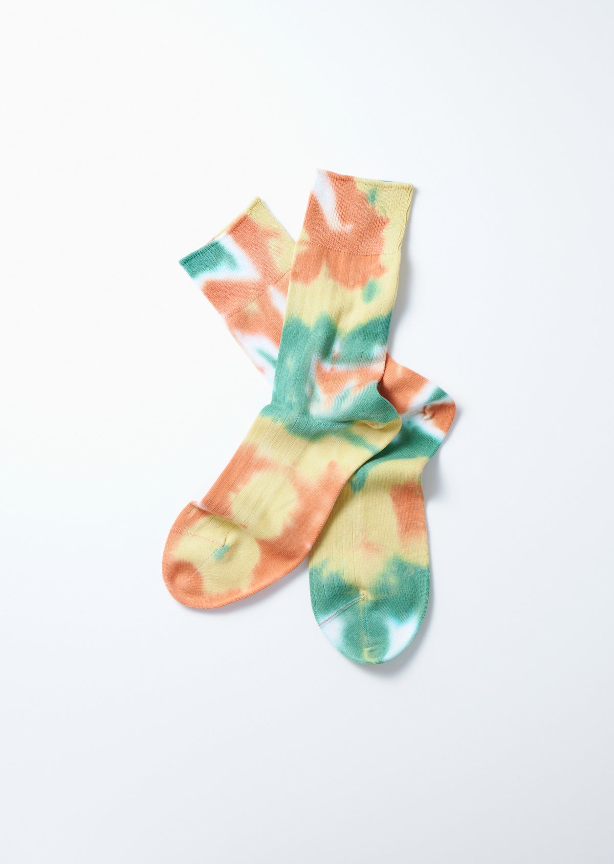 RoToTo TIE DYE FORMAL CREW SOCKS