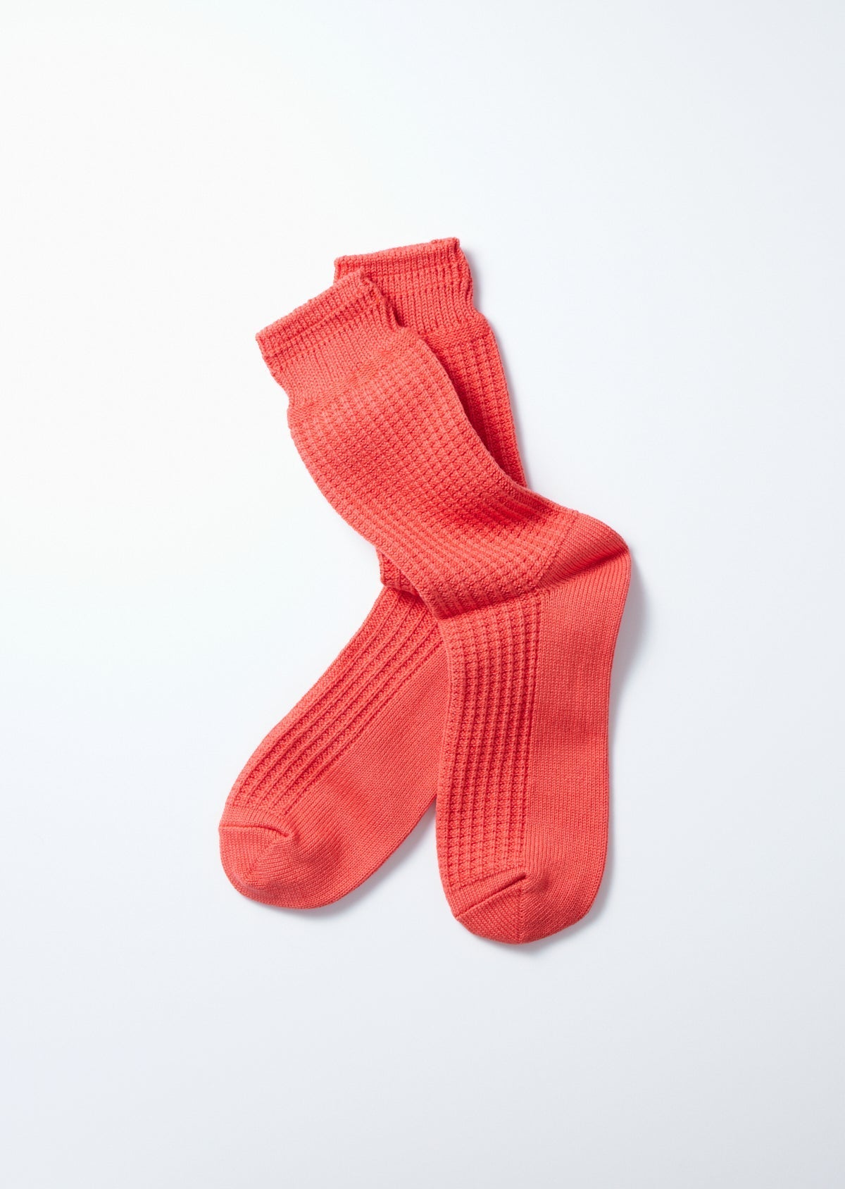 RoToTo COTTON WAFFLE CREW SOCK