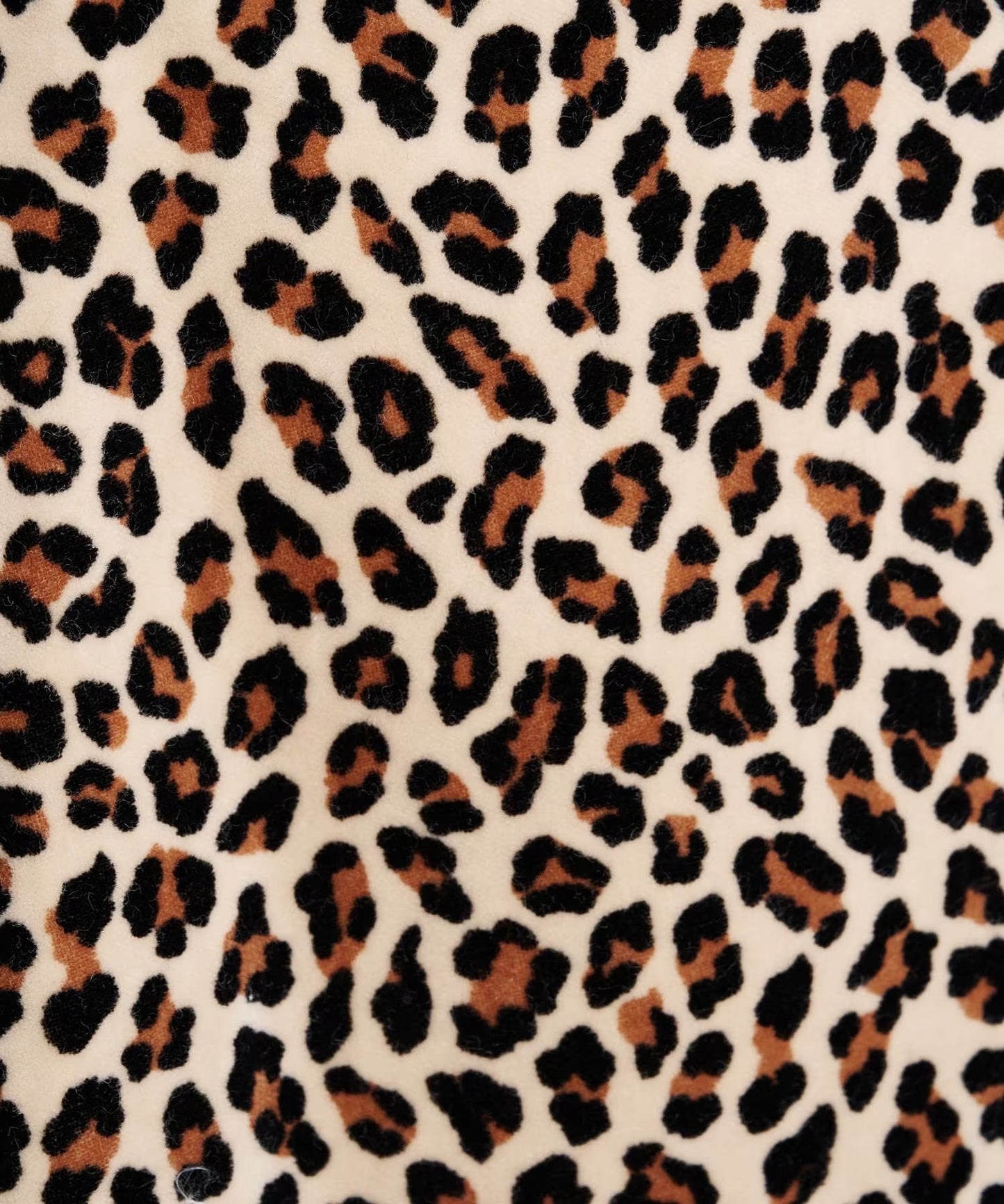 WACKO MARIA LEOPARD VELVET TRACK PANTS