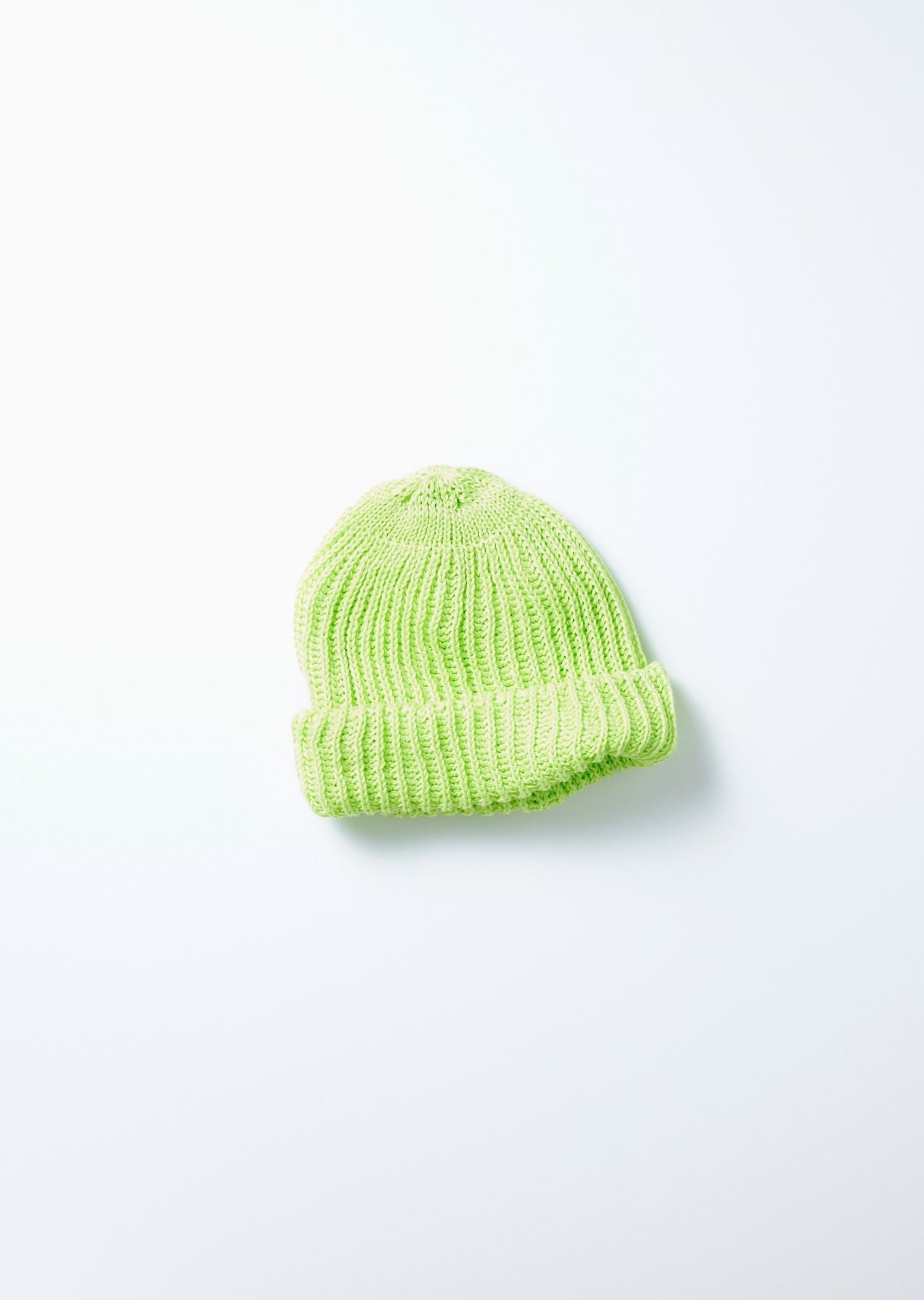 RoToTo CHUNKY COTTON SHORT BEANIE