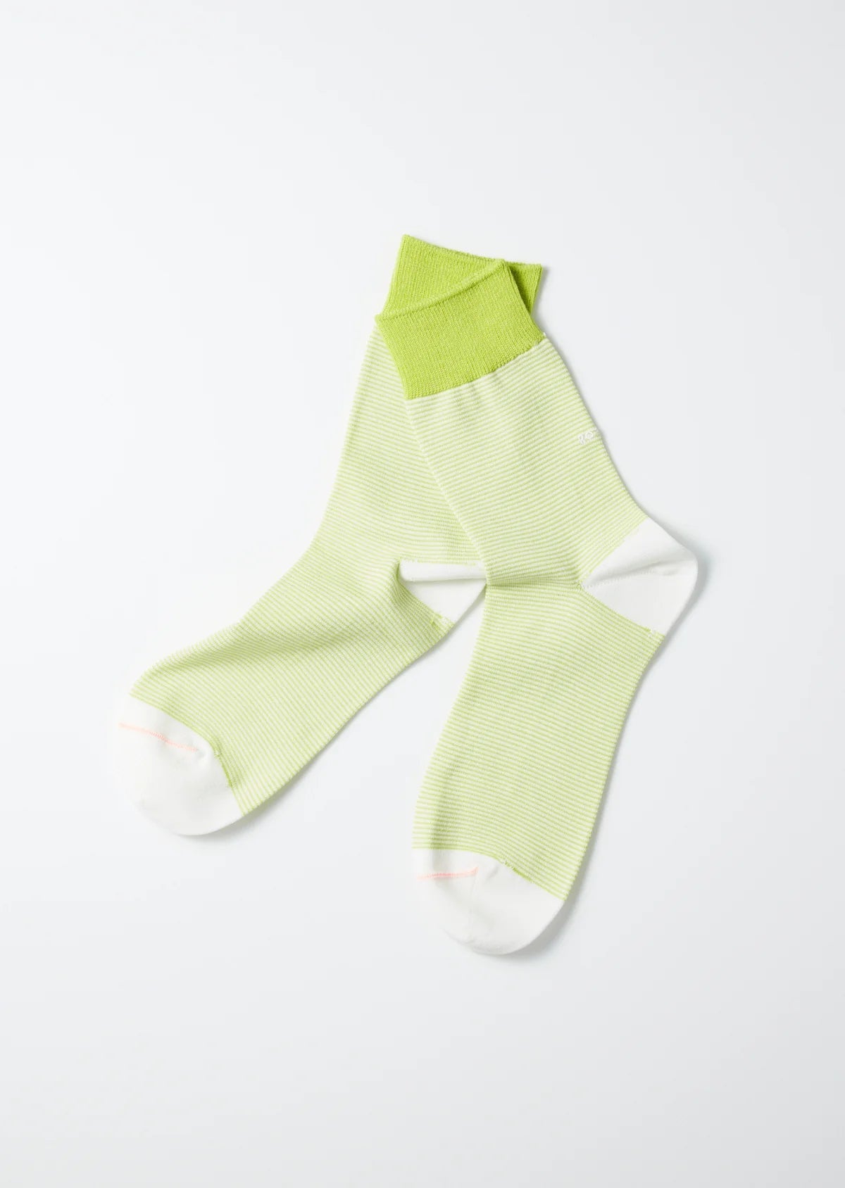 RoToTo FINE STRIPE MINI CREW SOCKS