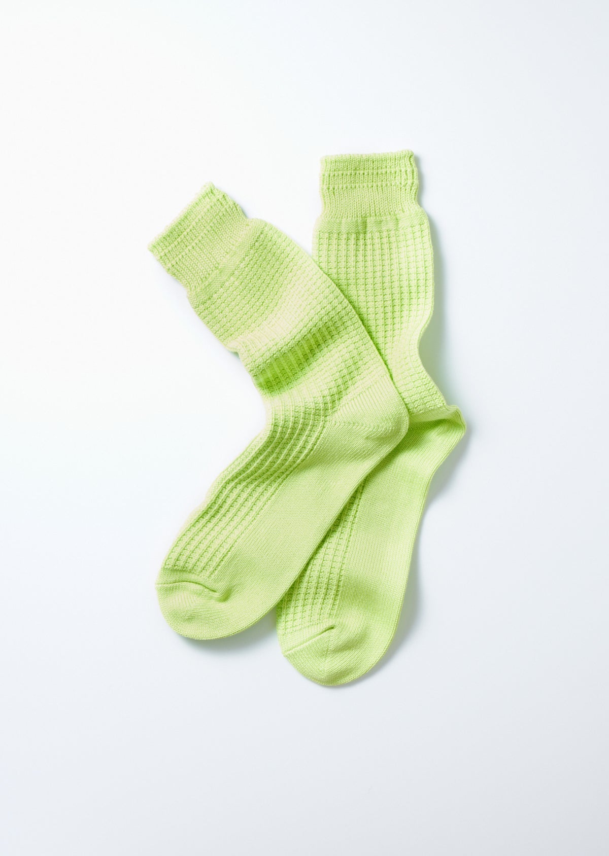 RoToTo COTTON WAFFLE CREW SOCK