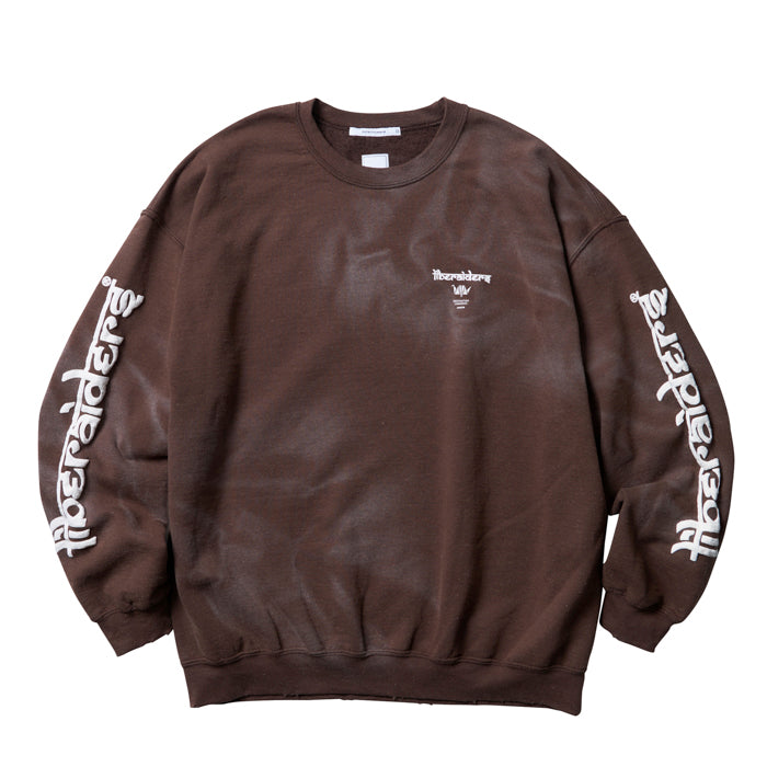 Liberaiders LR SLEEVE LOGO VINTAGE CREWNECK