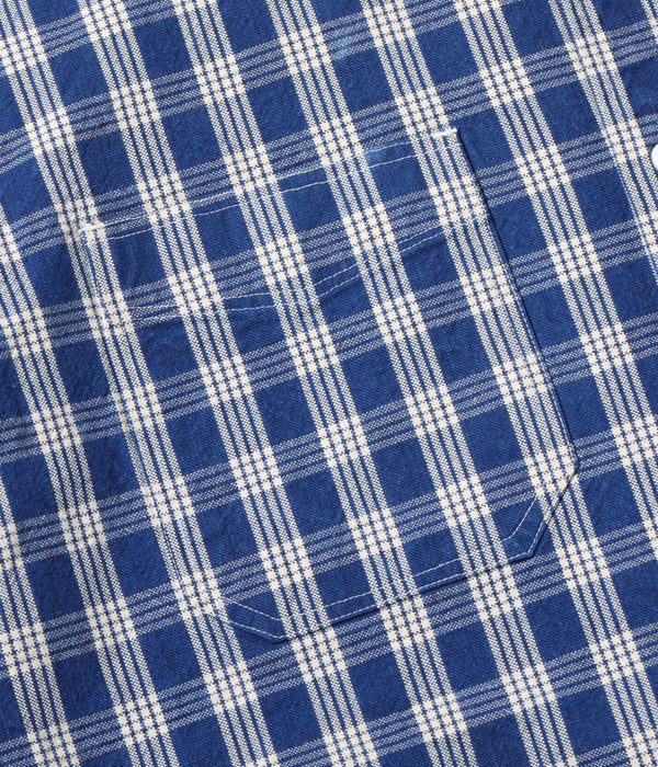 SUN SURF UNION SUPPLY 10oz. PALAKA CHECK PULLOVER SHIRT