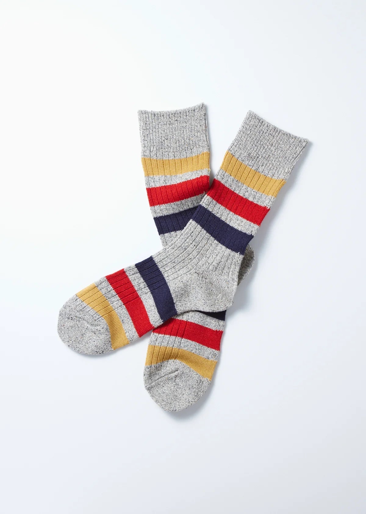 RoToTo PARK STRIPE CREW SOCKS