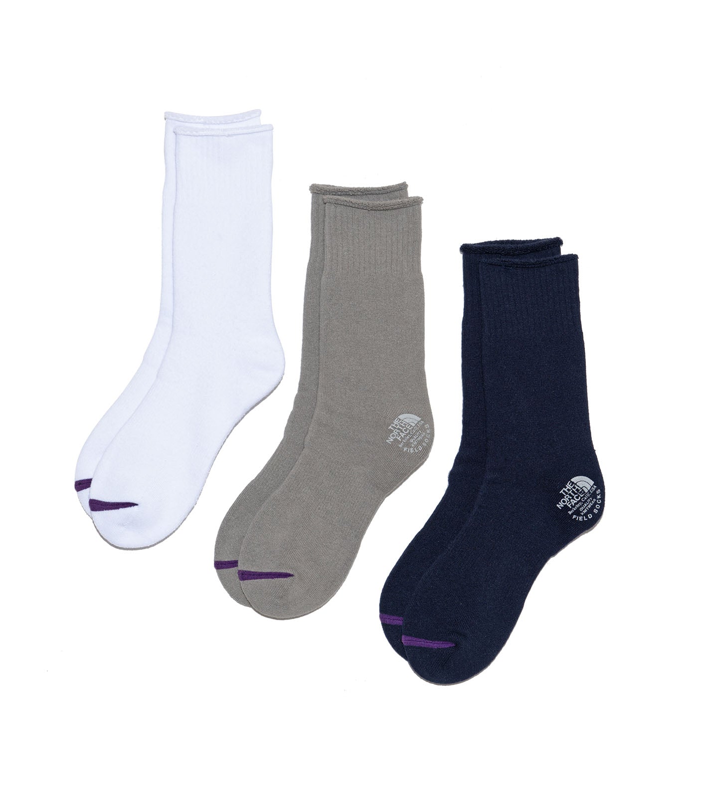 THE NORTH FACE PURPLE LABEL Pack Field Socks 3P