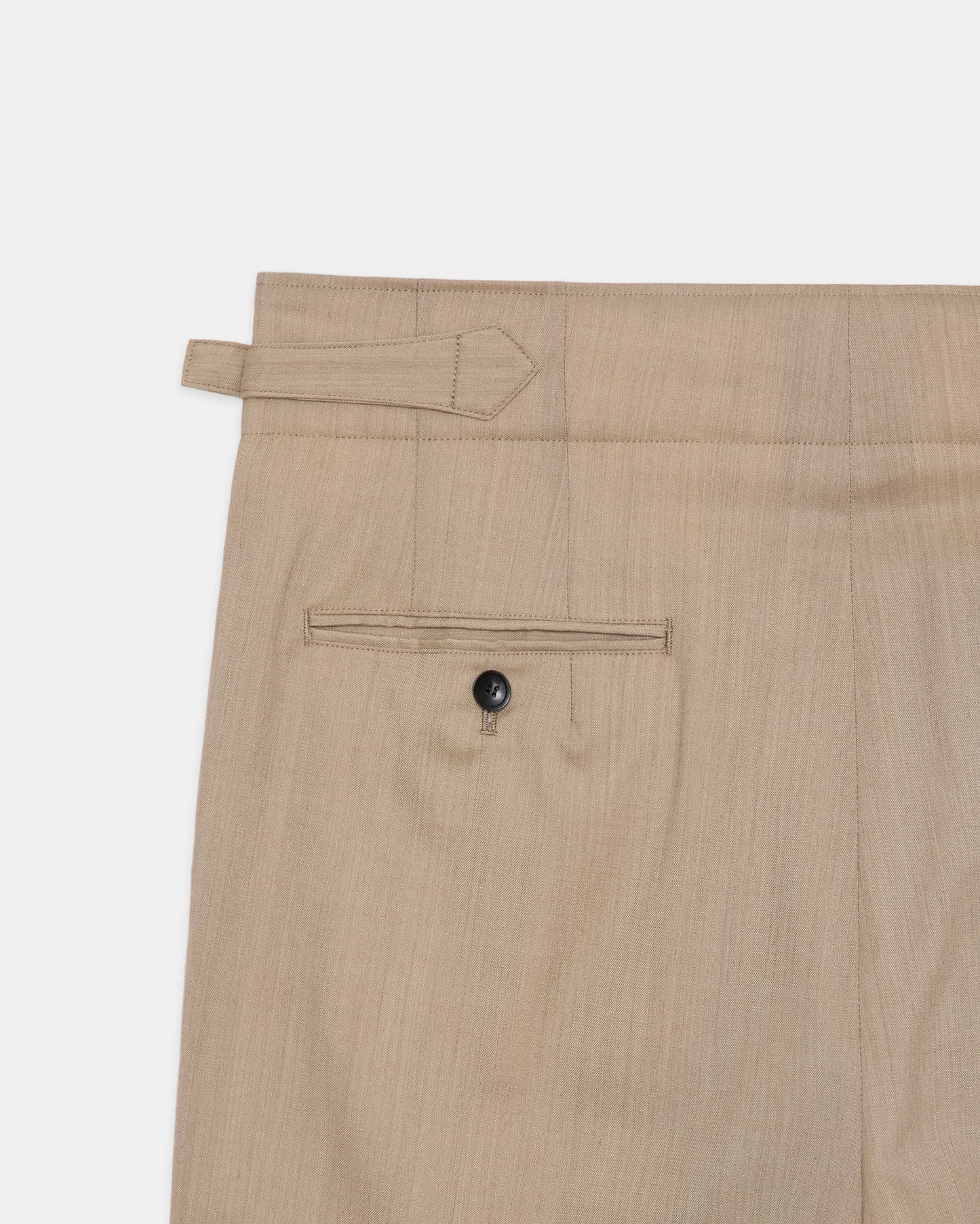 marka TWO TUCK MILITARY TROUSERS TROPICAL MELANGE