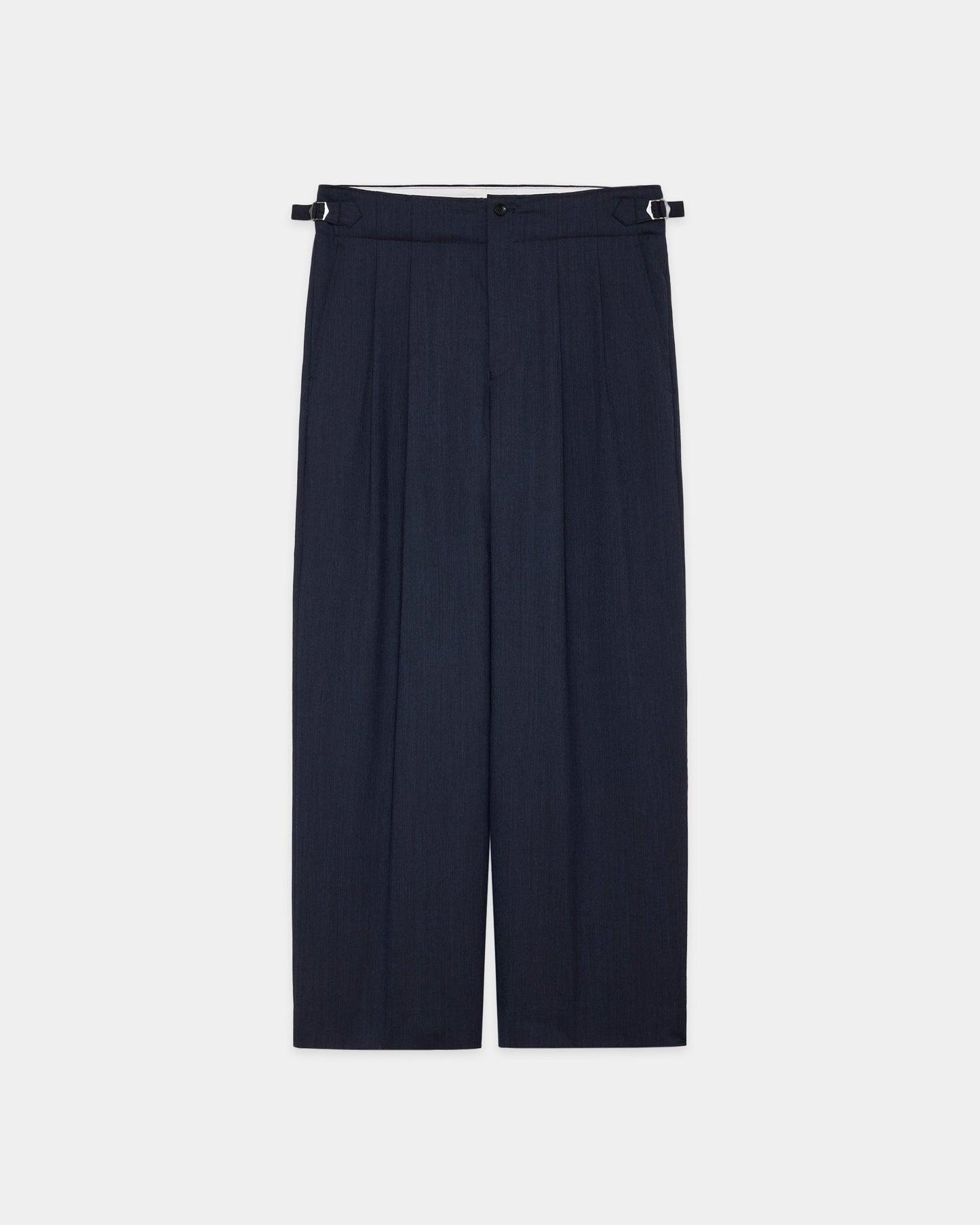 marka TWO TUCK MILITARY TROUSERS TROPICAL MELANGE