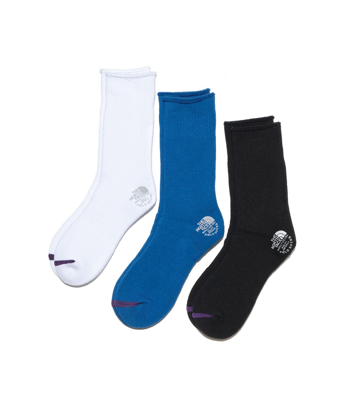THE NORTH FACE PURPLE LABEL Pack Field Socks 3P