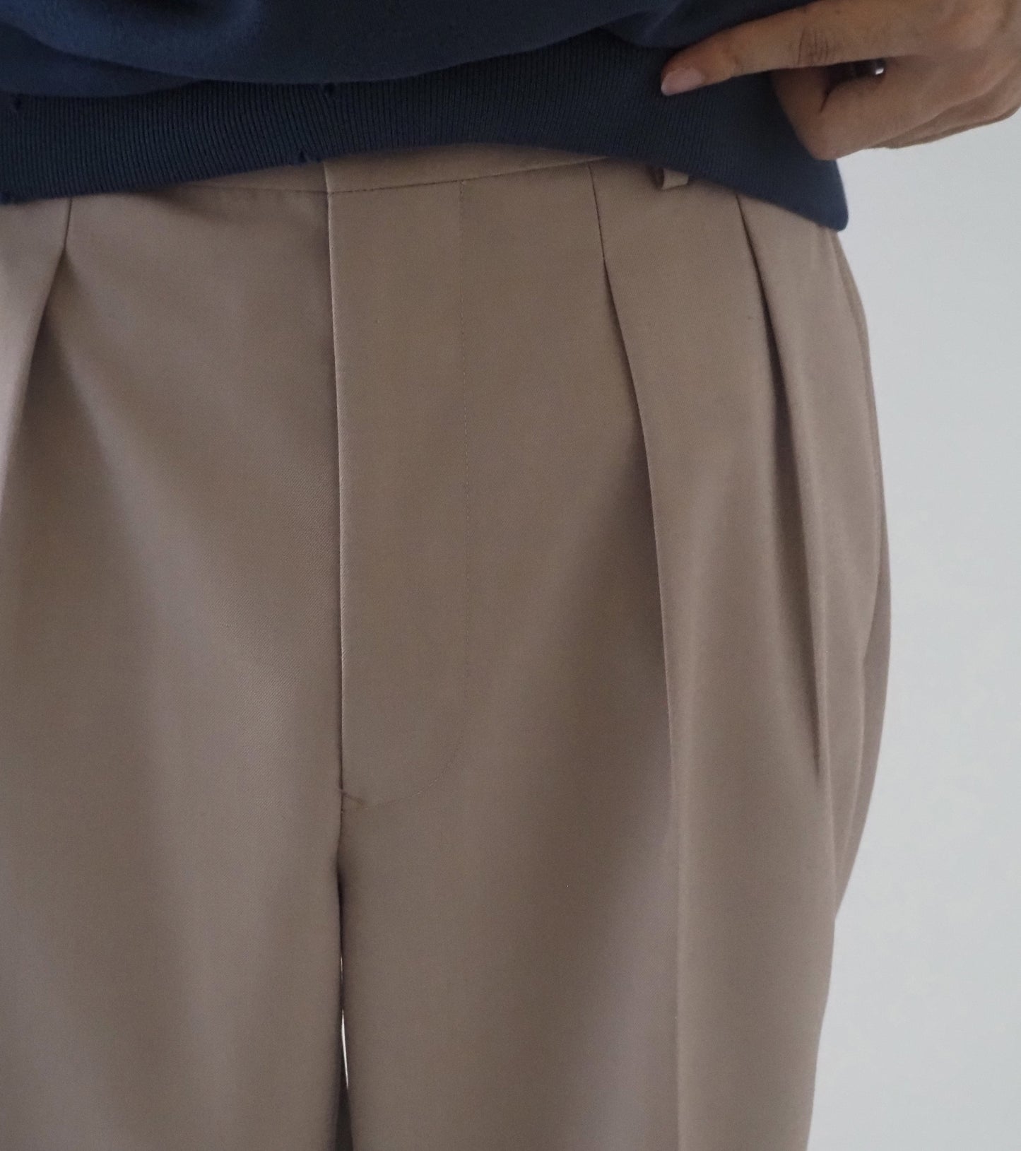 MAATEE&SONS Eternity Slacks Wool Polyester Gaba