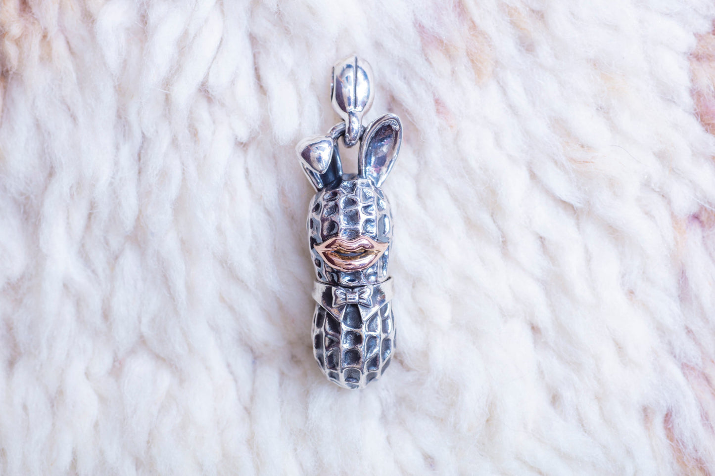 Peanuts&Co MEDIUM BUNNY PEANUTS silver x k10PG