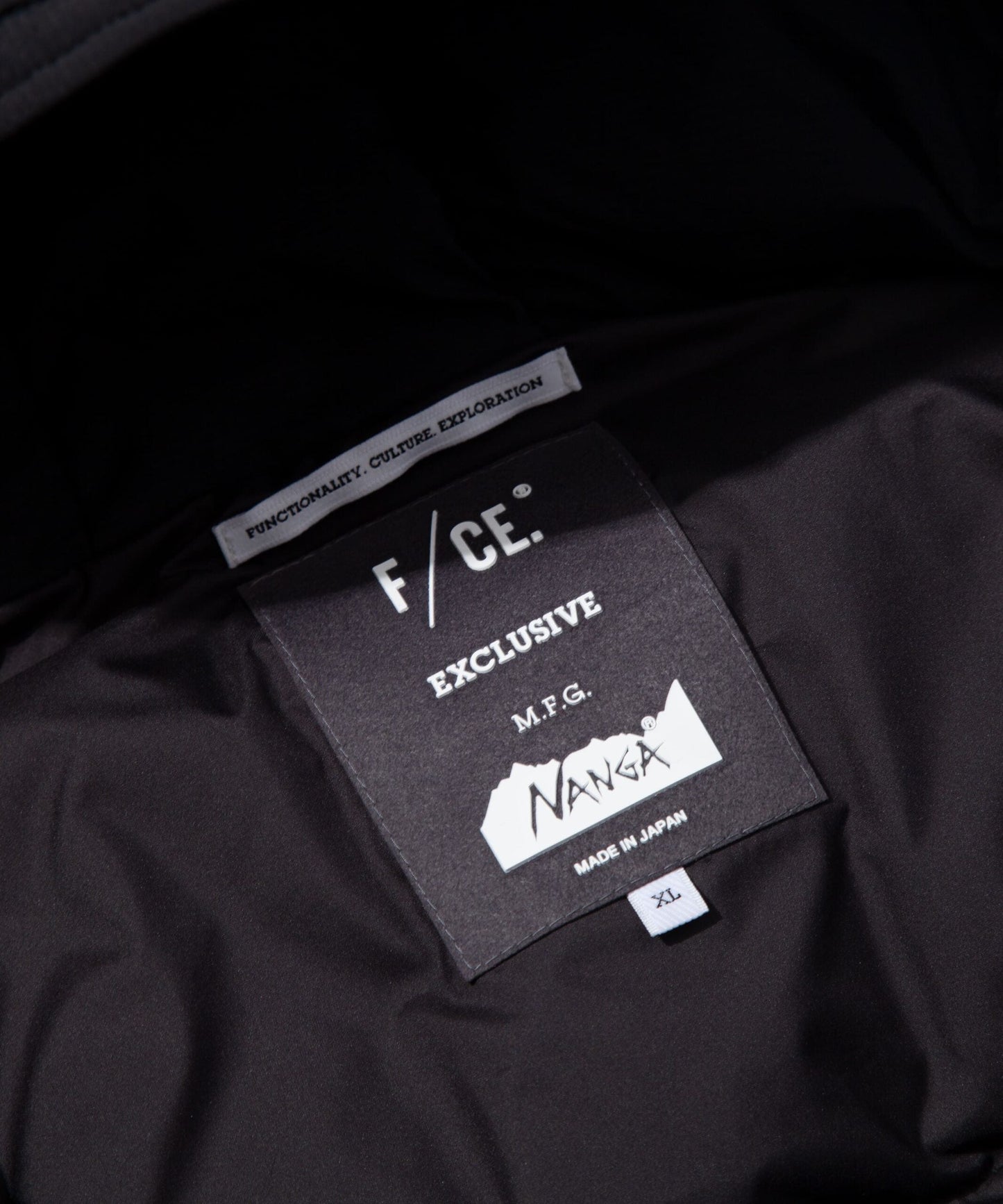 F/CE. × NANGA FT MIL DOWN PARKA