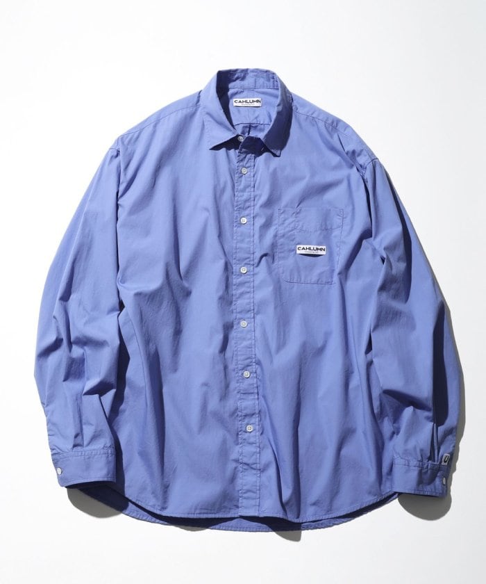 CAHLUMN Magazine Pocket Broad Shirt