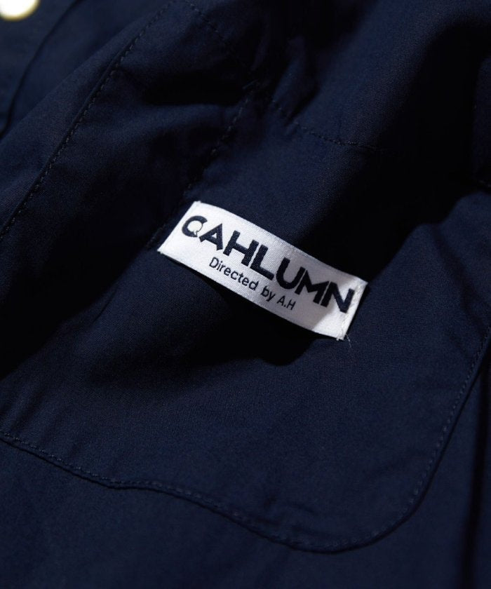 CAHLUMN Magazine Pocket Broad Shirt
