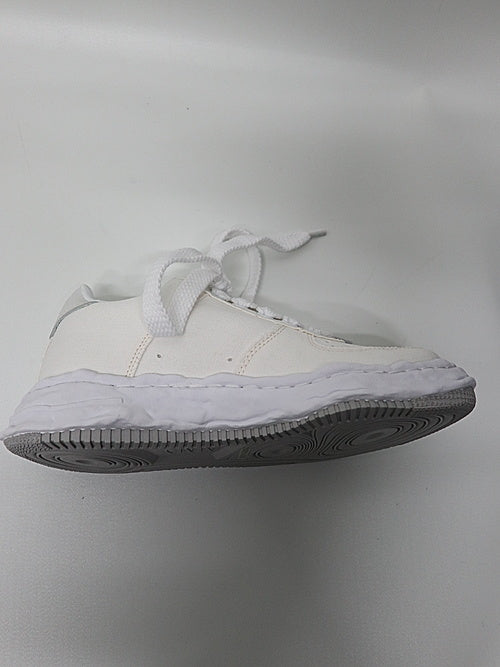 Maison MIHARA YASUHIRO WAYNE Original Sole Canvas Lowtop Sneaker White