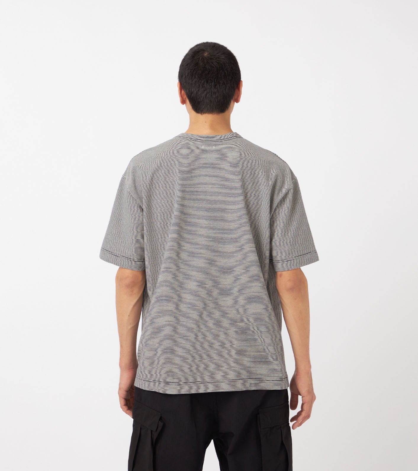 nanamica Micro Stripe Pocket Tee