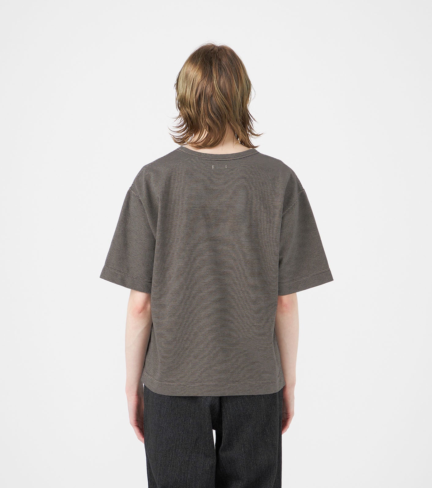 nanamica Micro Stripe Pocket Tee