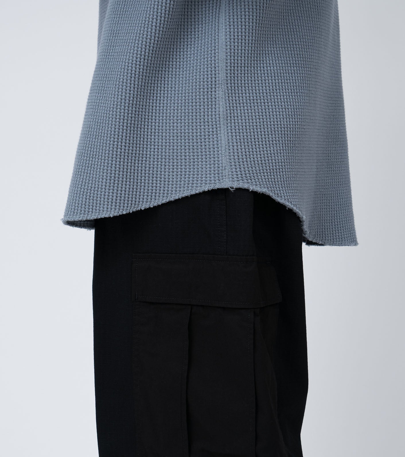 nanamica Mock Neck Thermal Sweat