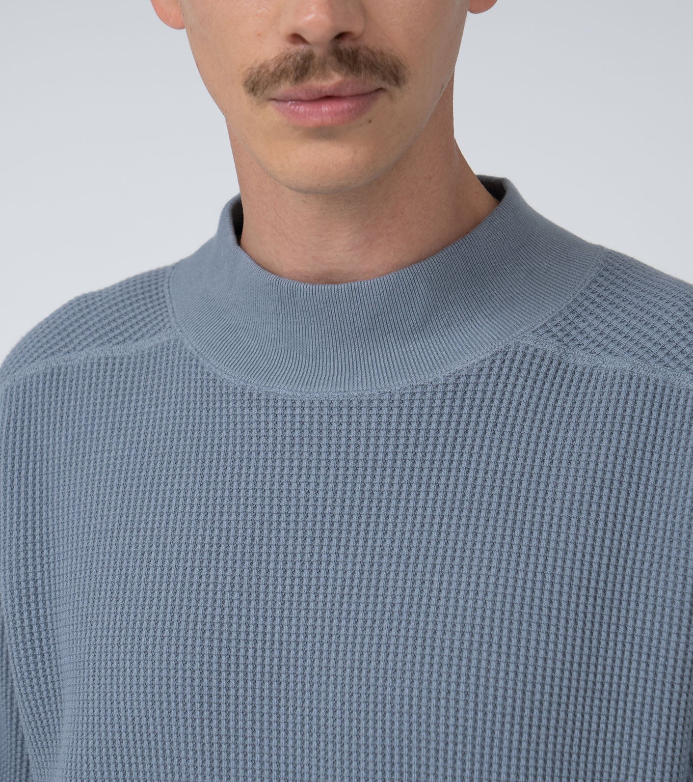 nanamica Mock Neck Thermal Sweat