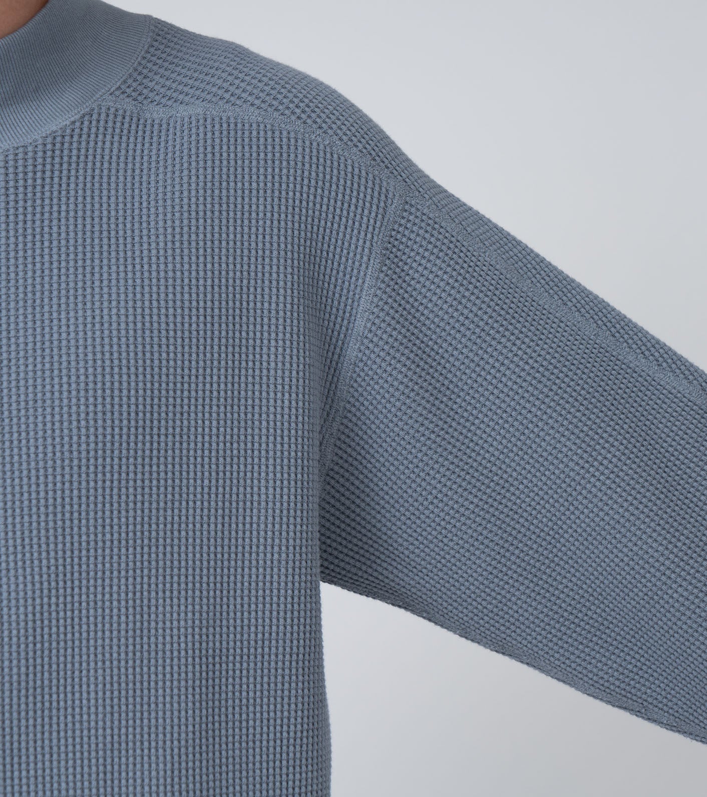 nanamica Mock Neck Thermal Sweat