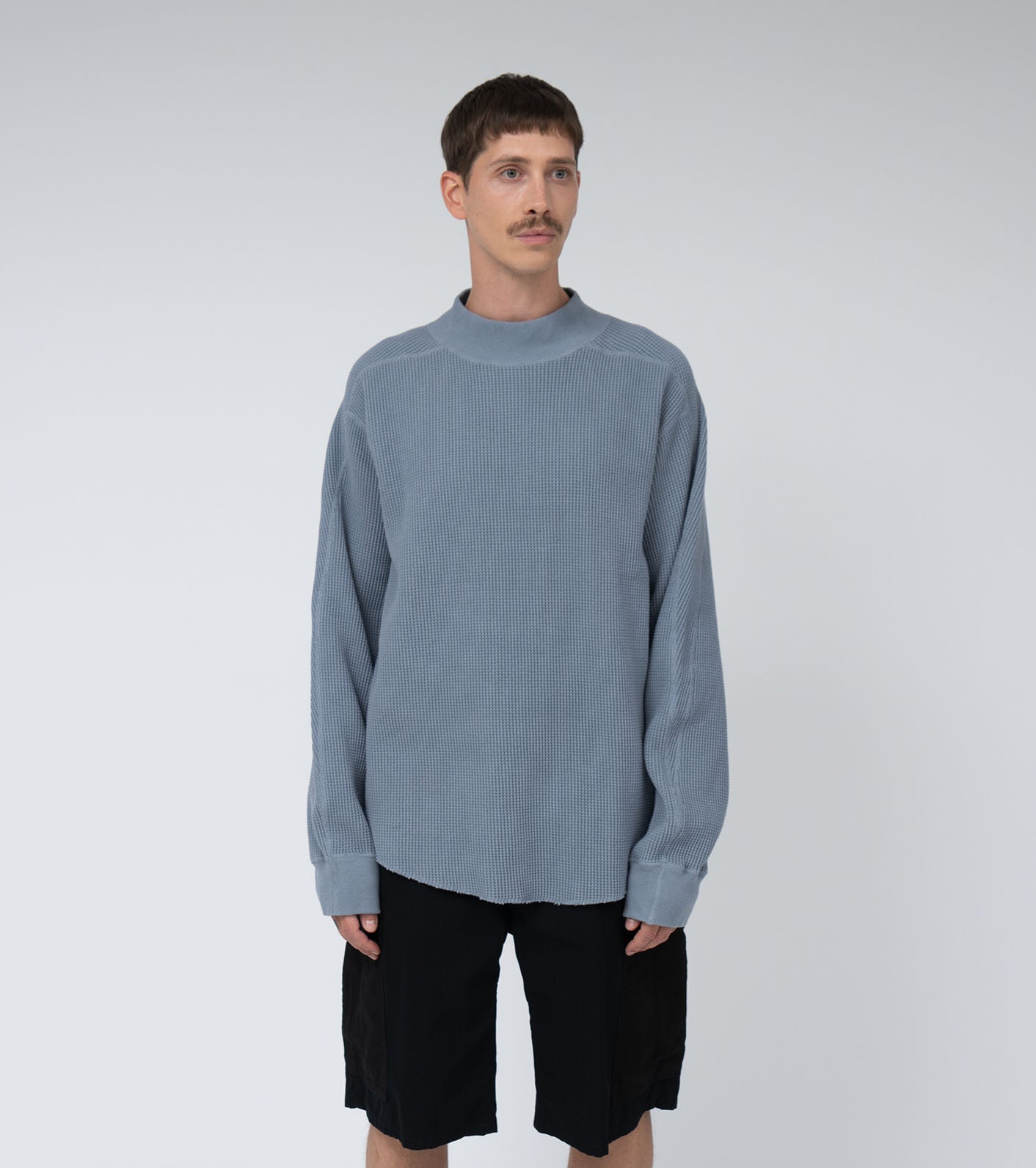 nanamica Mock Neck Thermal Sweat