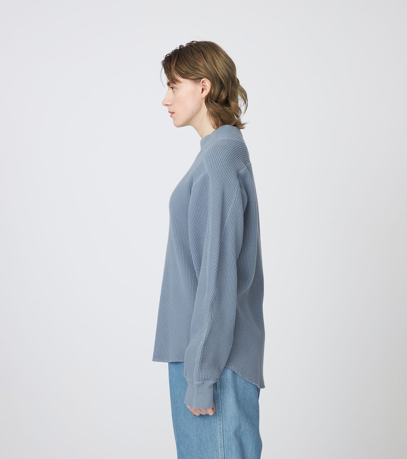 nanamica Mock Neck Thermal Sweat