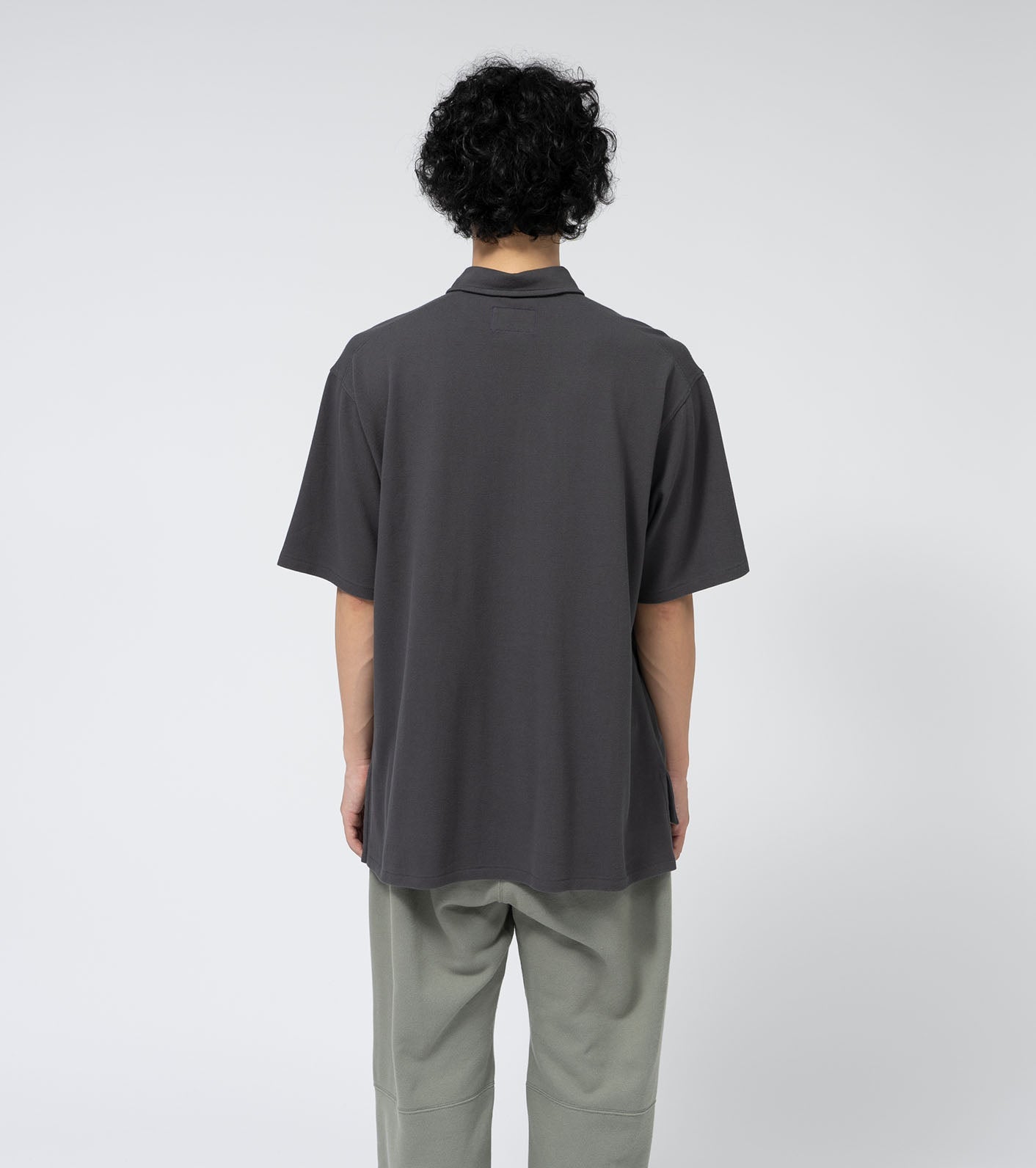 THE NORTH FACE PURPLE LABEL Moss Stitch Field Big Polo