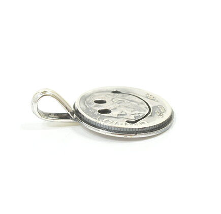 NORTH WORKS 10¢ Smile Coin Necklace N-009