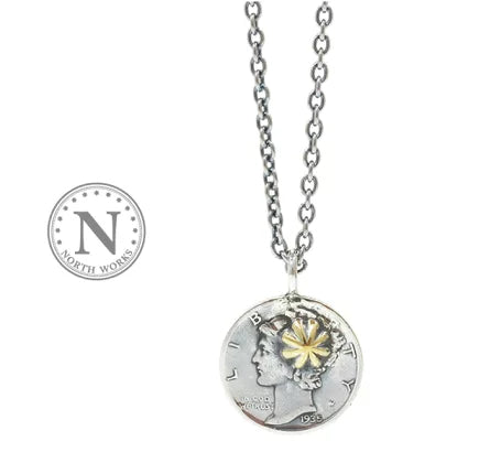 NORTH WORKS 10￠Brace Point Pendant NECKLACE N-304
