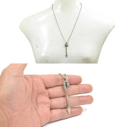 NORTH WORKS LIBERTY ARROW NECKLACE N-411