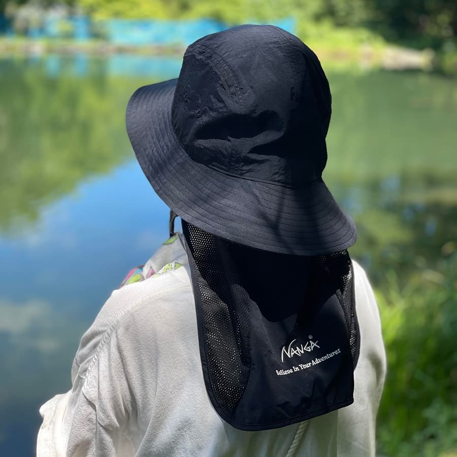 NANGA NYLON TUSSER SUNSHADE HAT