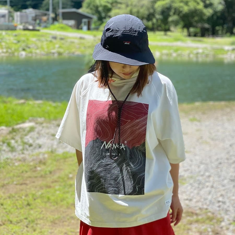 NANGA NYLON TUSSER SUNSHADE HAT