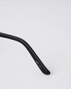 YELLOWS PLUS NATE SUNGLASS Matt Black/Silver