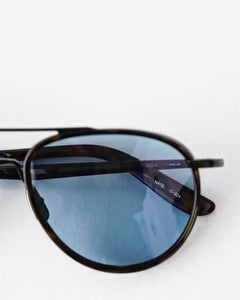 YELLOWS PLUS NATE SUNGLASS Dark Turtle/Matt Black
