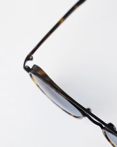 YELLOWS PLUS NATE SUNGLASS Dark Turtle/Matt Black