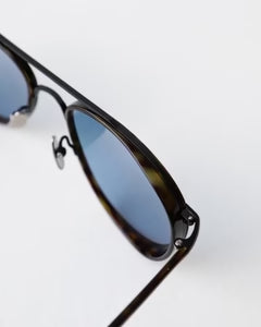 YELLOWS PLUS NATE SUNGLASS Dark Turtle/Matt Black