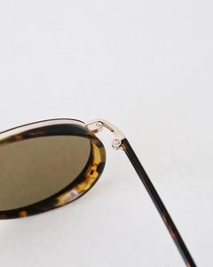 YELLOWS PLUS NATE SUNGLASS Black Habana/Deep Gold