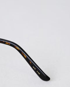 YELLOWS PLUS NATE SUNGLASS Black Habana/Deep Gold