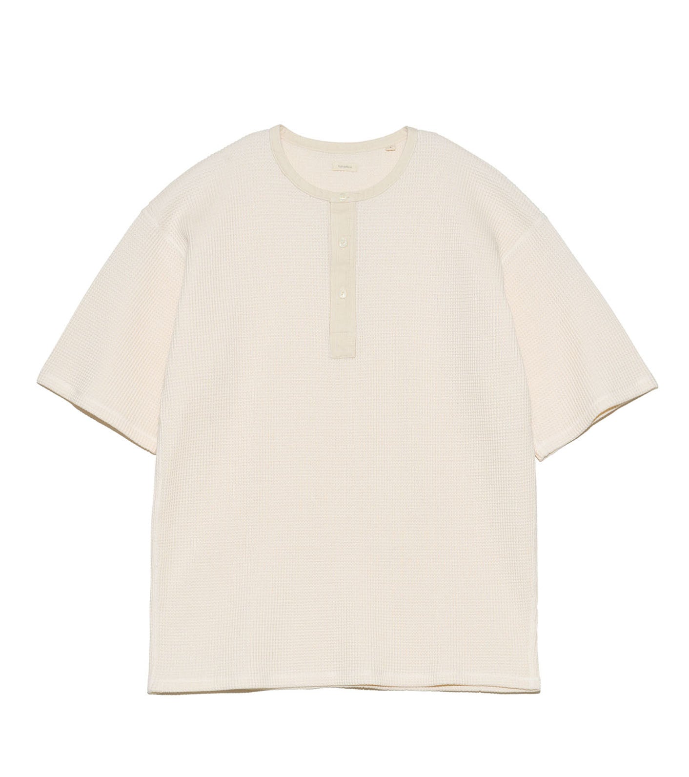 nanamica Henry Neck Thermal Sweat Tee