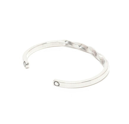 NORTH WORKS Twisted Bangle W-307