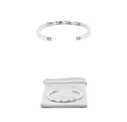 NORTH WORKS Twisted Bangle W-307