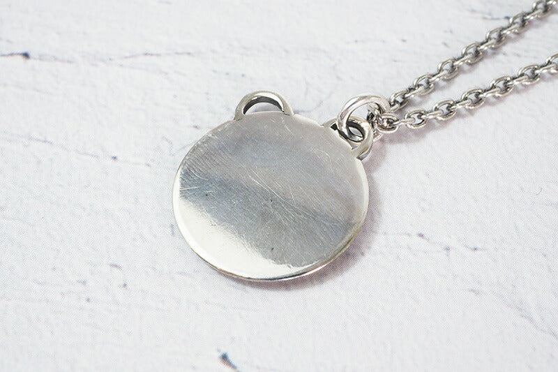 NORTH WORKS Bear Face Coin Necklace N-634