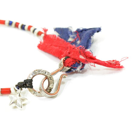 NORTH WORKS Old Tricolor beads Bracelet D-621