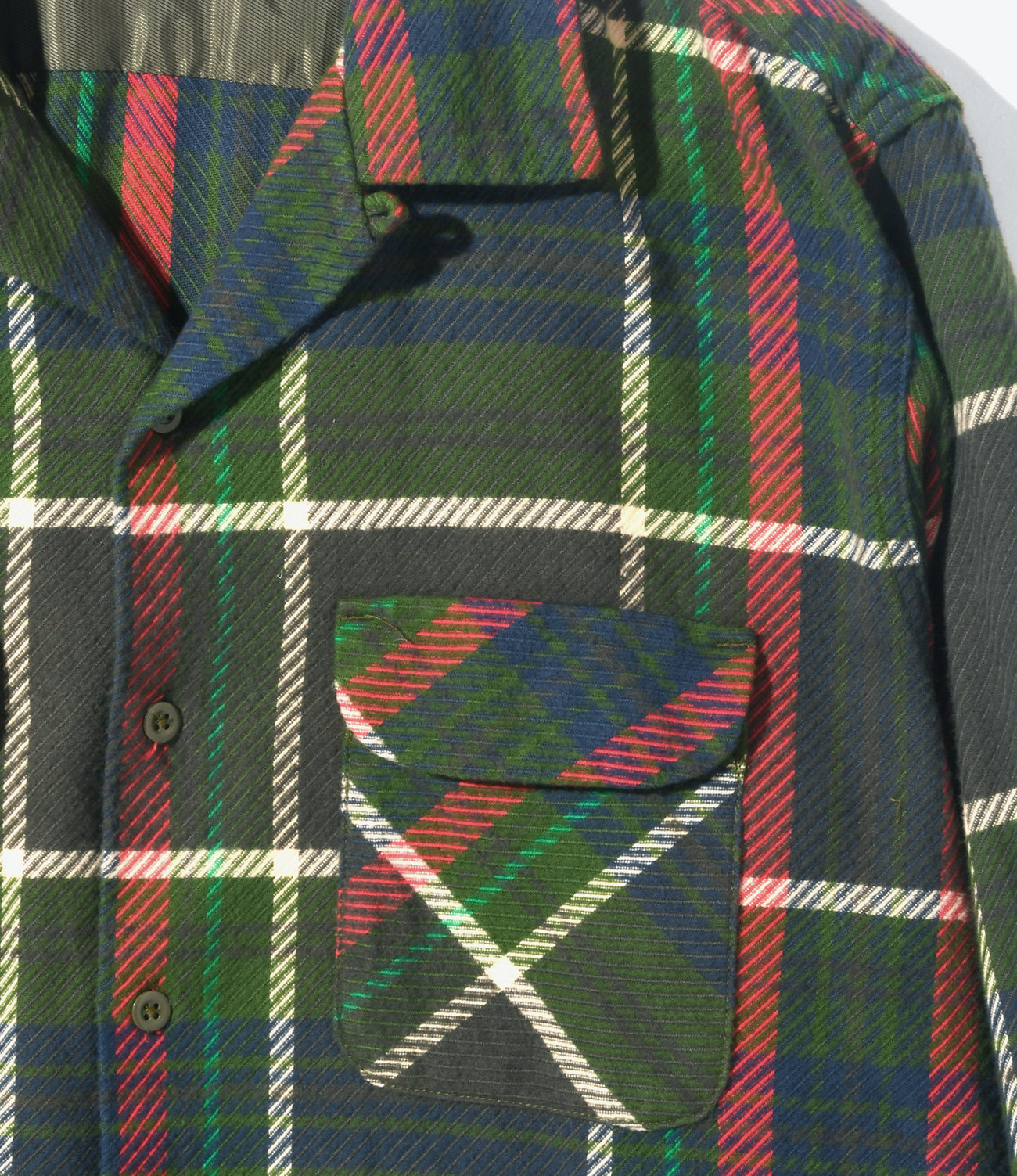Engineered Garments CLASSIC SHIRT - HEAVY TWILL PLAID
