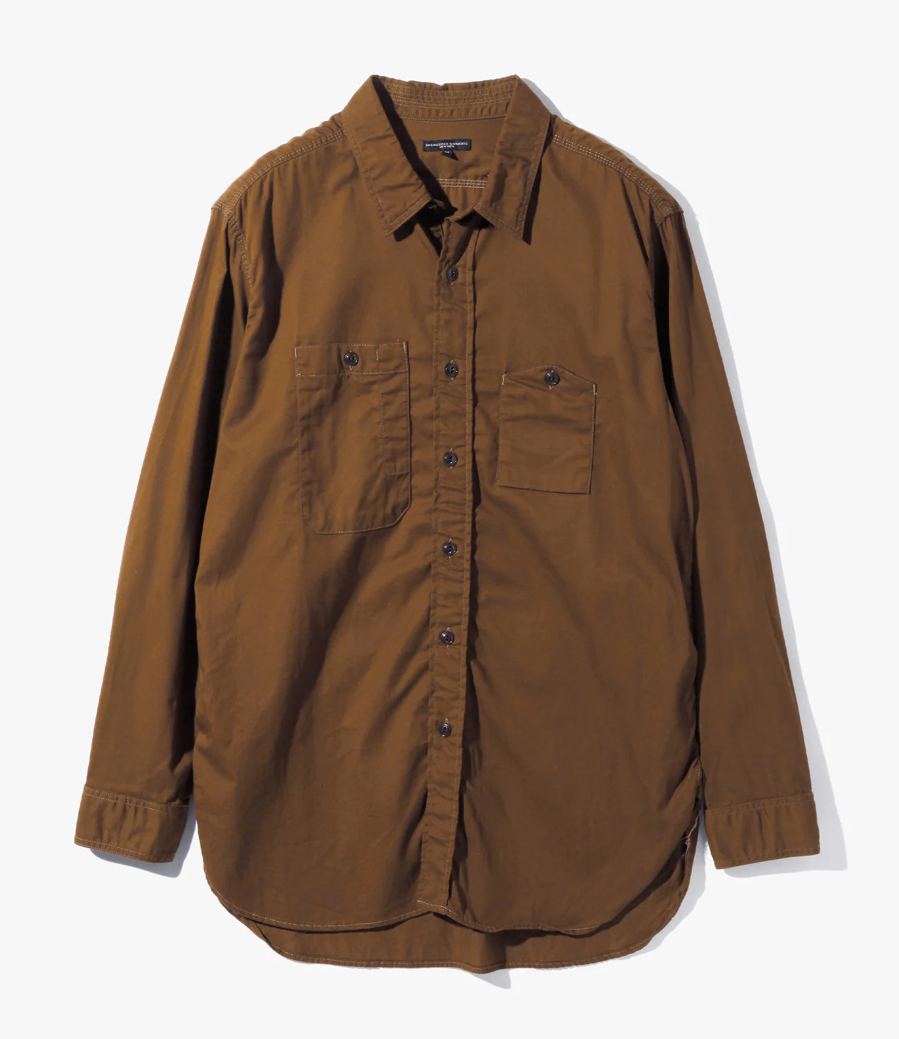 Engineered Garments Work Shirt - Micro Sanded Twill