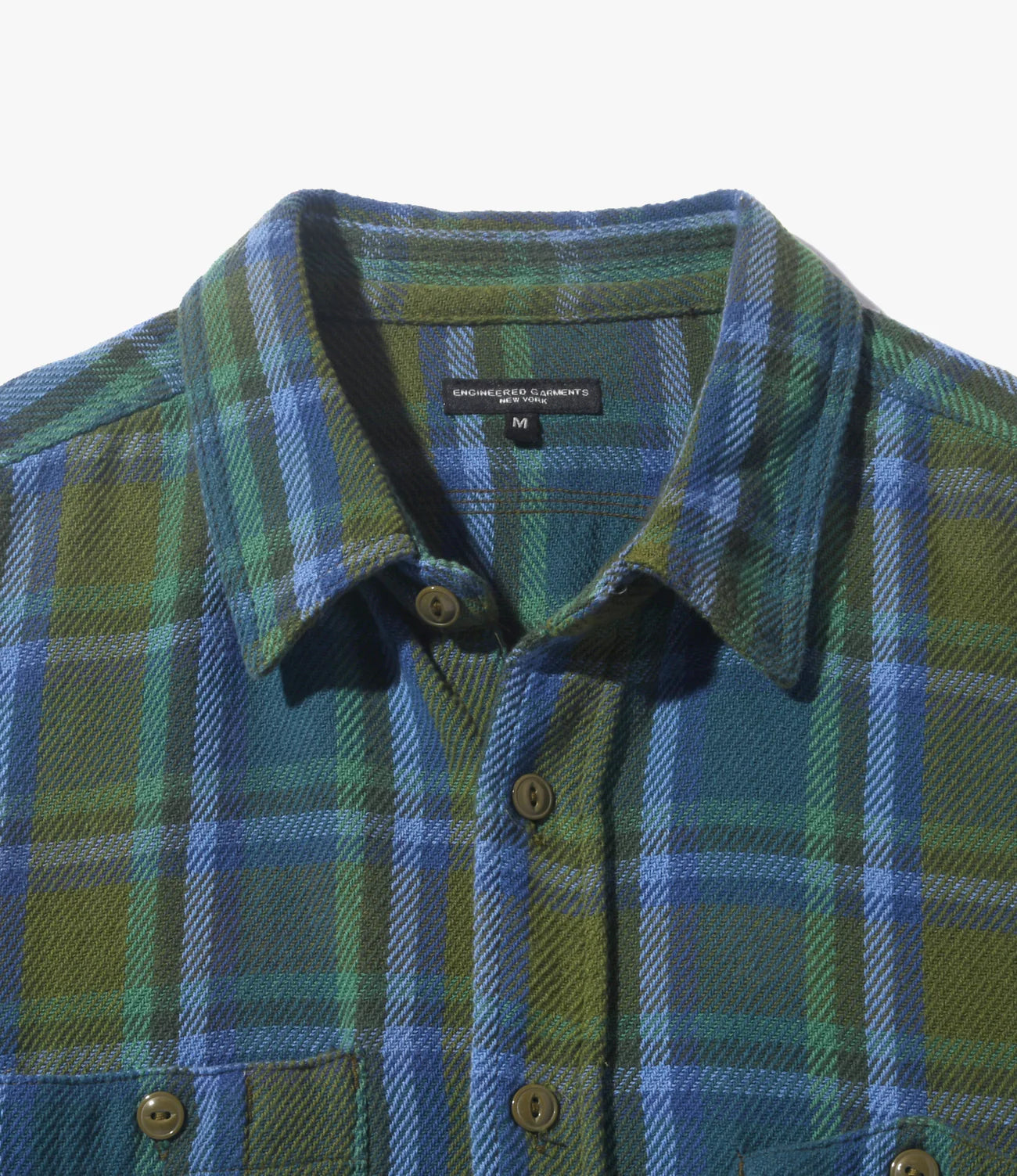Engineered Garments Work Shirt - Heavy Twill Plaid