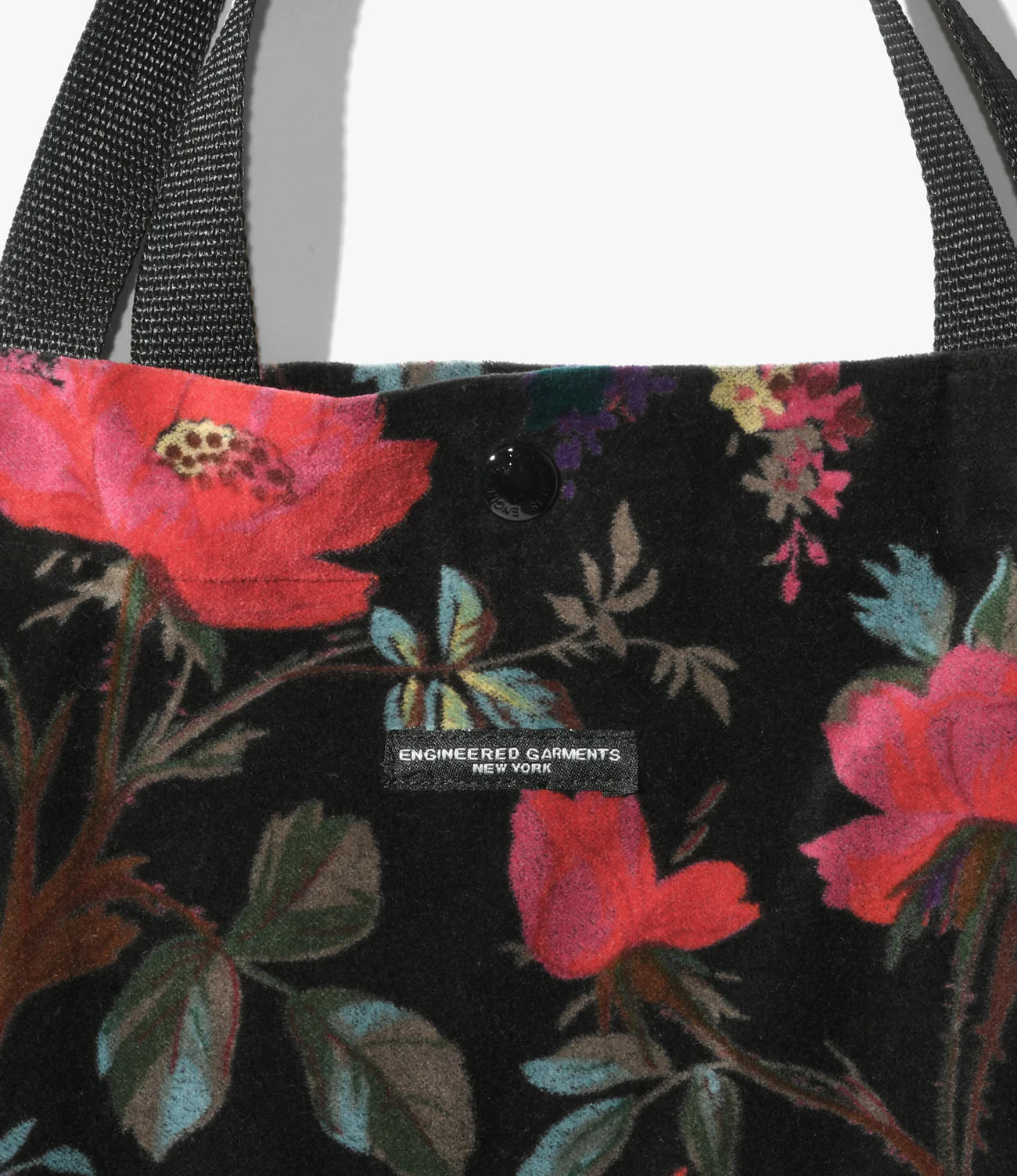 Engineered Garments Carry All Tote - Bird Print Velveteen